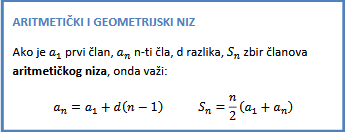 aritmetički niz